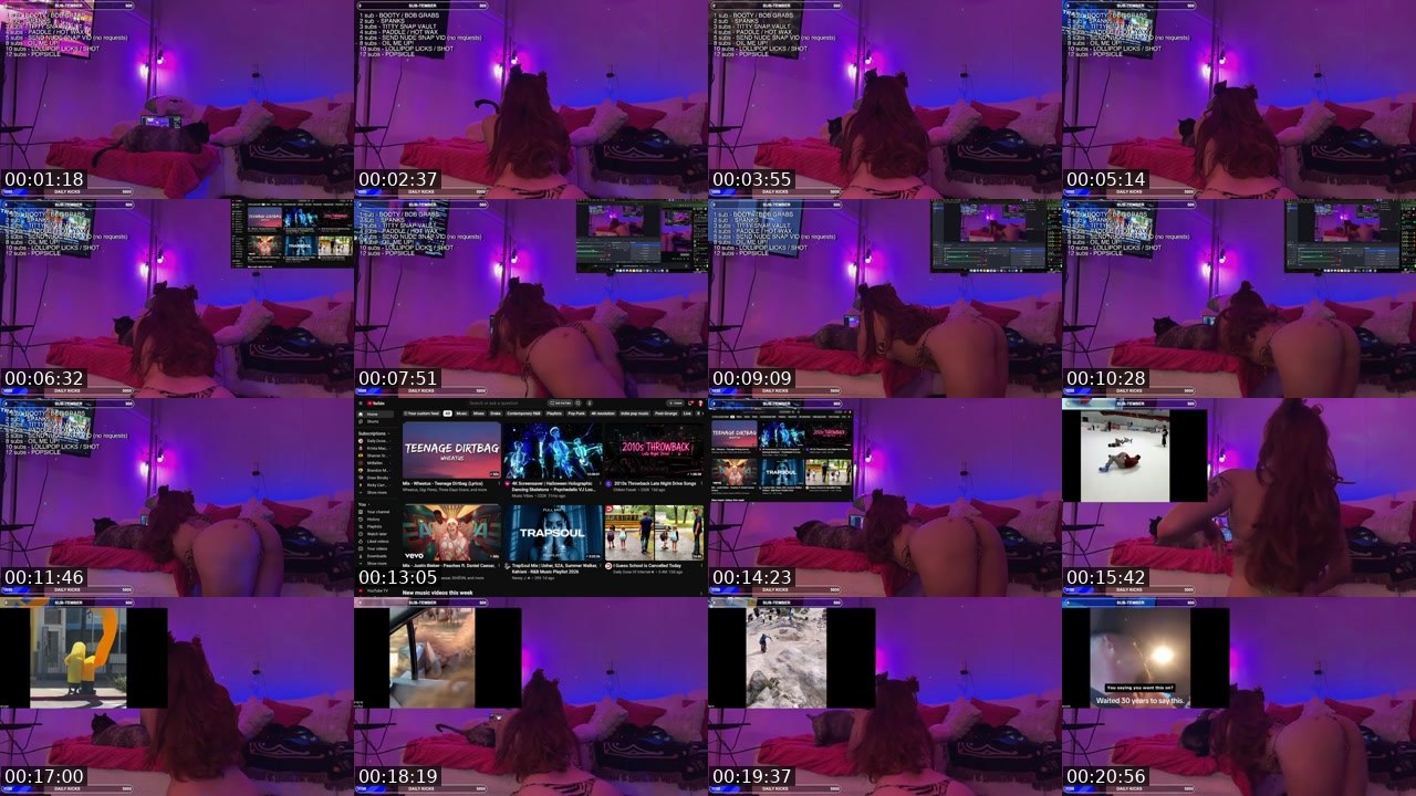 Contact-sheet preview of lilcherrybomb's Kick recording