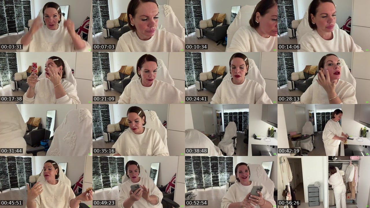 Contact-sheet preview of ChelseaLeeart's Kick recording