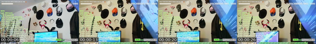 Contact-sheet preview of WallieSue's Kick recording