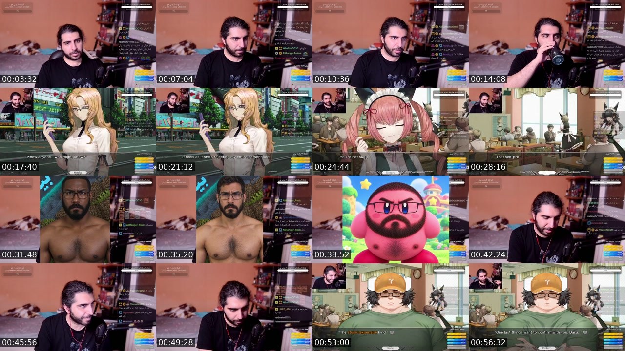 Contact-sheet preview of Weebhead's Kick recording