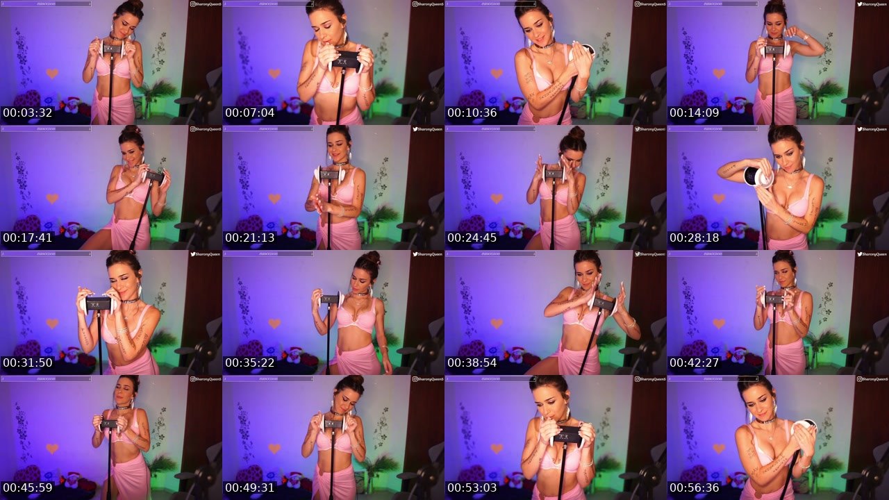 Contact-sheet preview of SharonQueen's Kick recording
