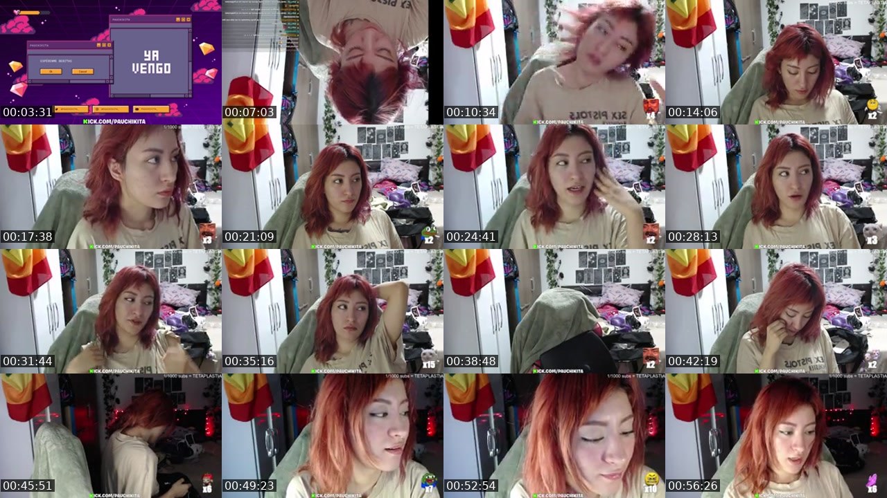 Contact-sheet preview of PauChikita's Kick recording