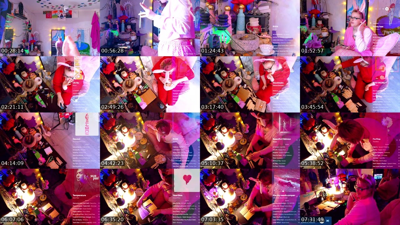 Contact-sheet preview of Screaminthevoidx's Kick recording