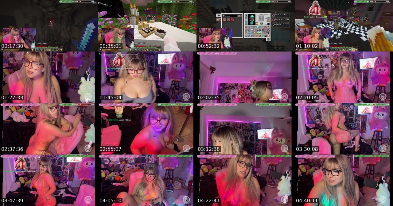 Contact-sheet preview of ItsPennyGG's Kick recording