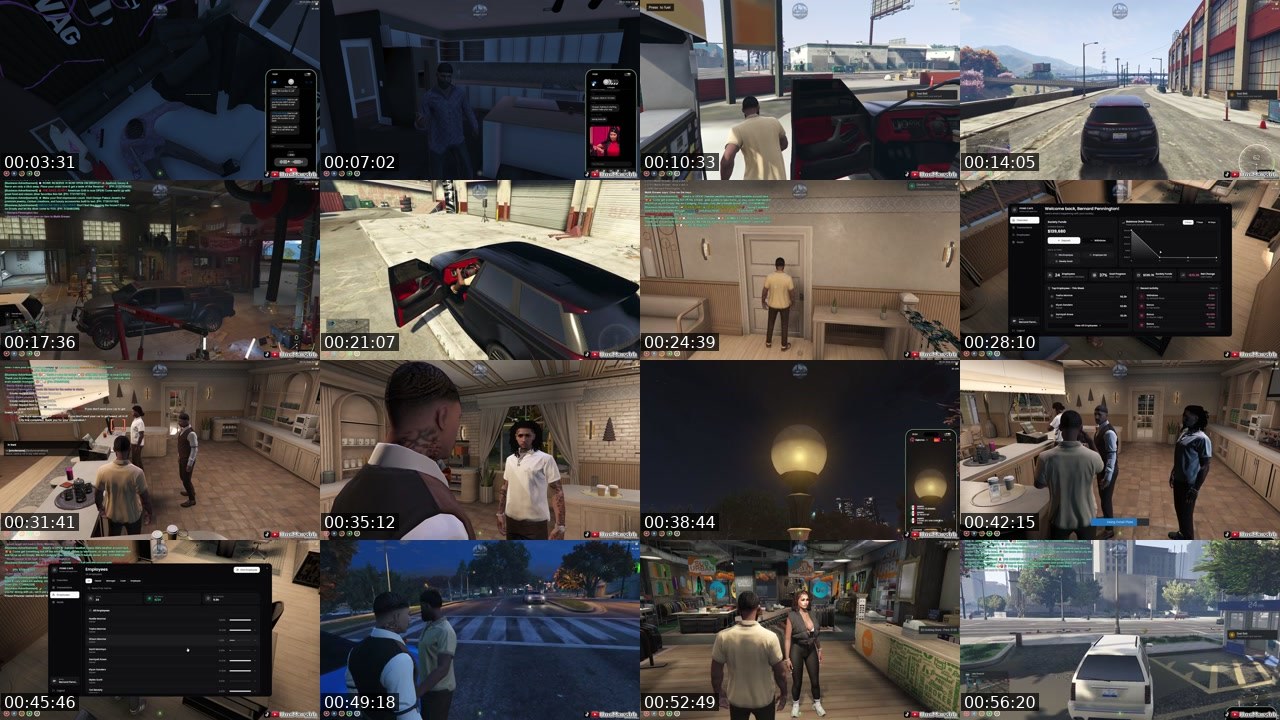 Contact-sheet preview of UncMarsh's Kick recording