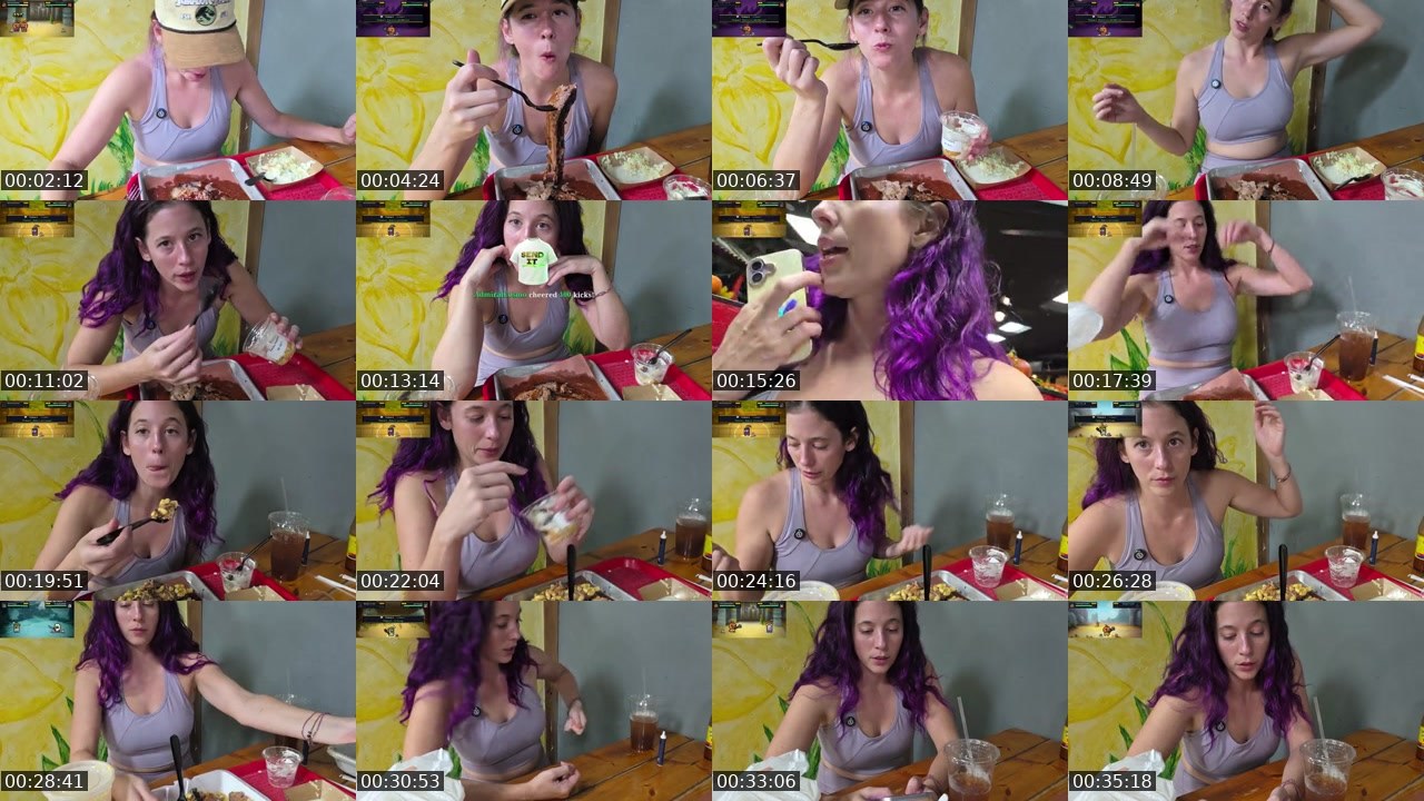 Contact-sheet preview of FlexieFae's Kick recording