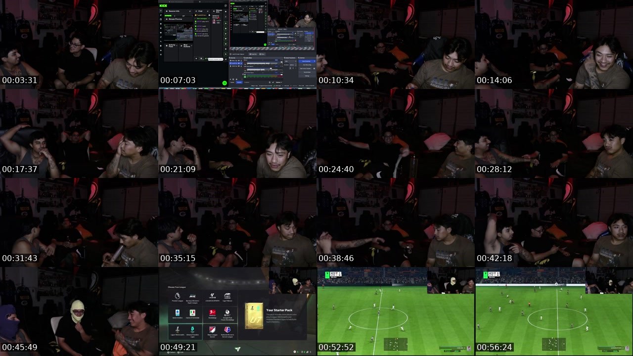 Contact-sheet preview of HEFBoyz's Kick recording