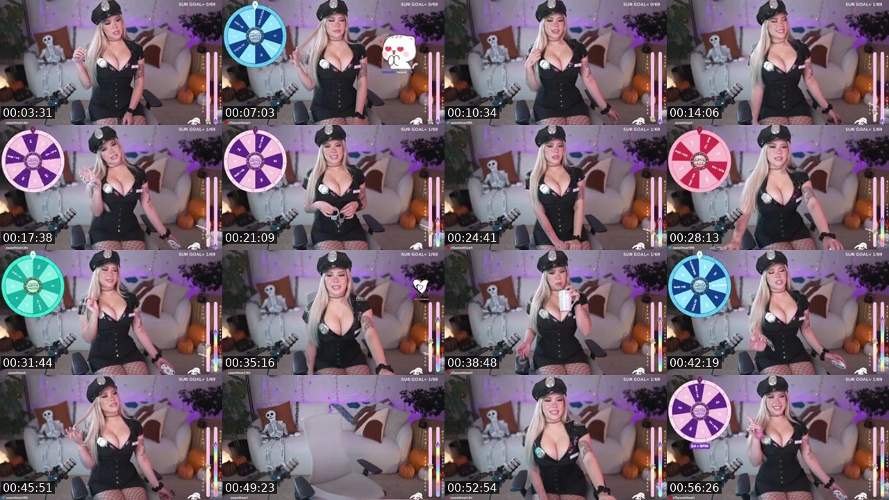 Cover for LIVEEE🚨HAPPY SPOOK-TOBER🚨OFFICER ANITA BRIBE COSTUME🚨 | !socials 💌