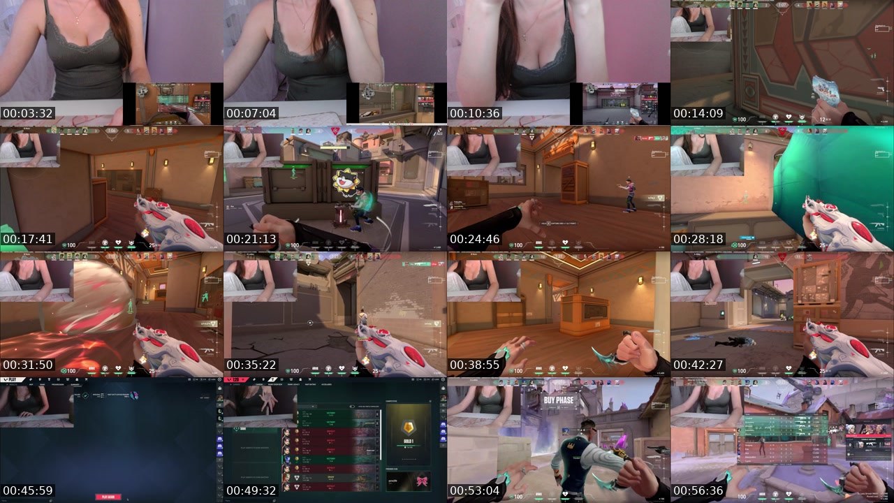 Contact-sheet preview of badibunni's Kick recording