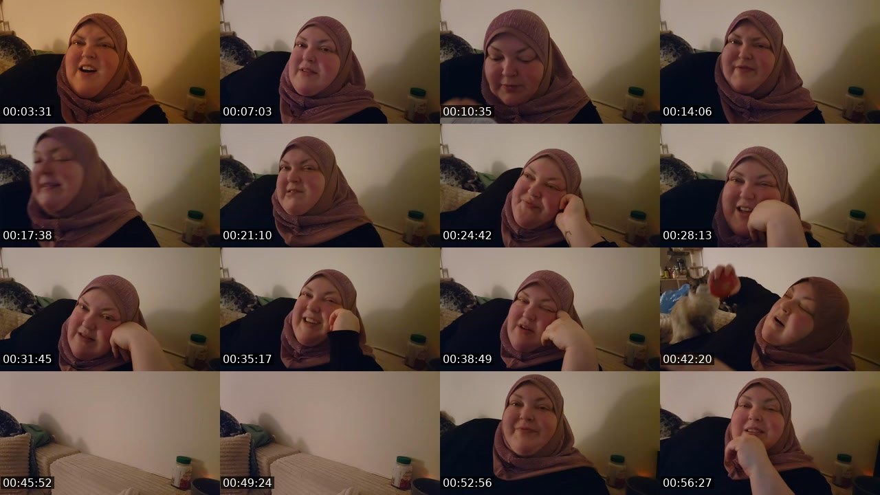 Contact-sheet preview of foodiebeautykick's Kick recording