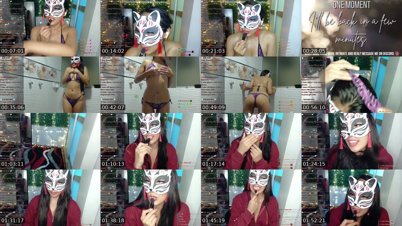 Contact-sheet preview of MarylinLove's Kick recording