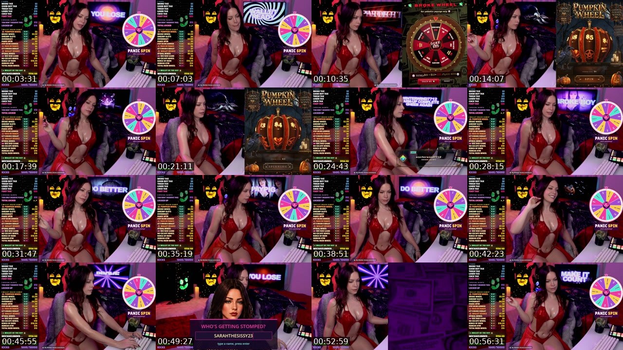 Contact-sheet preview of Victoria's Kick recording