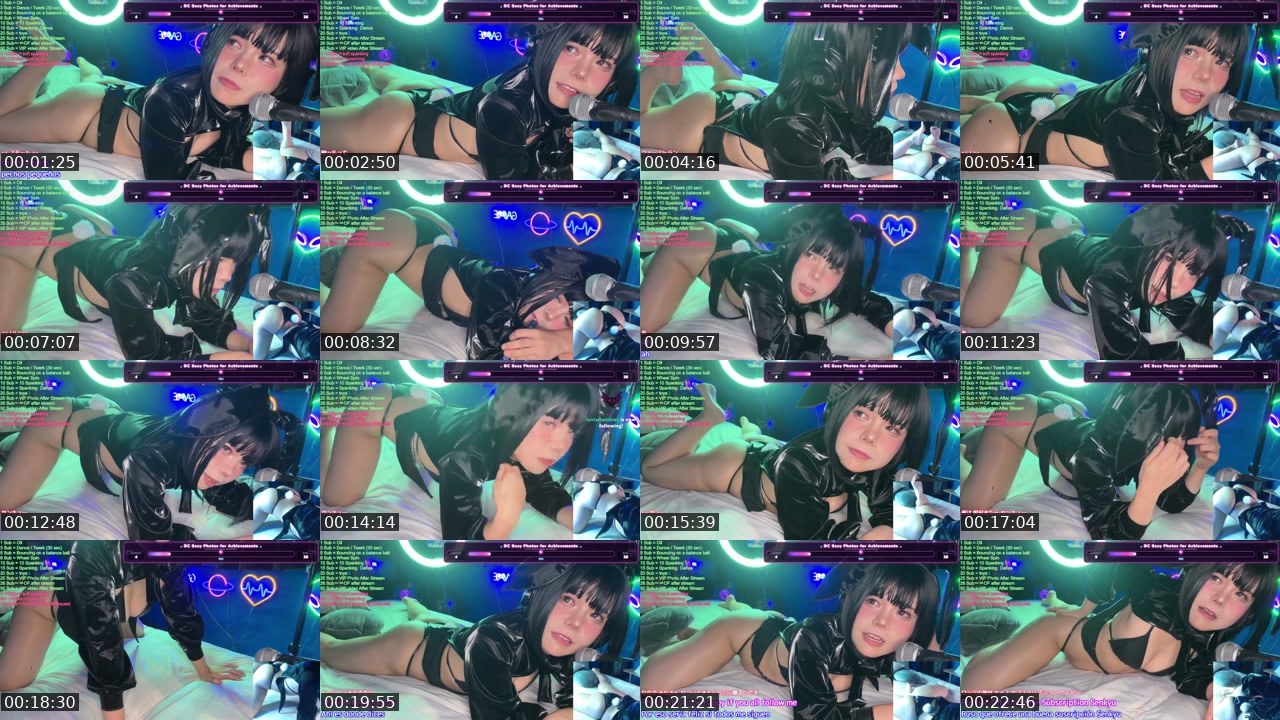 Contact-sheet preview of nekomakaguya's Kick recording