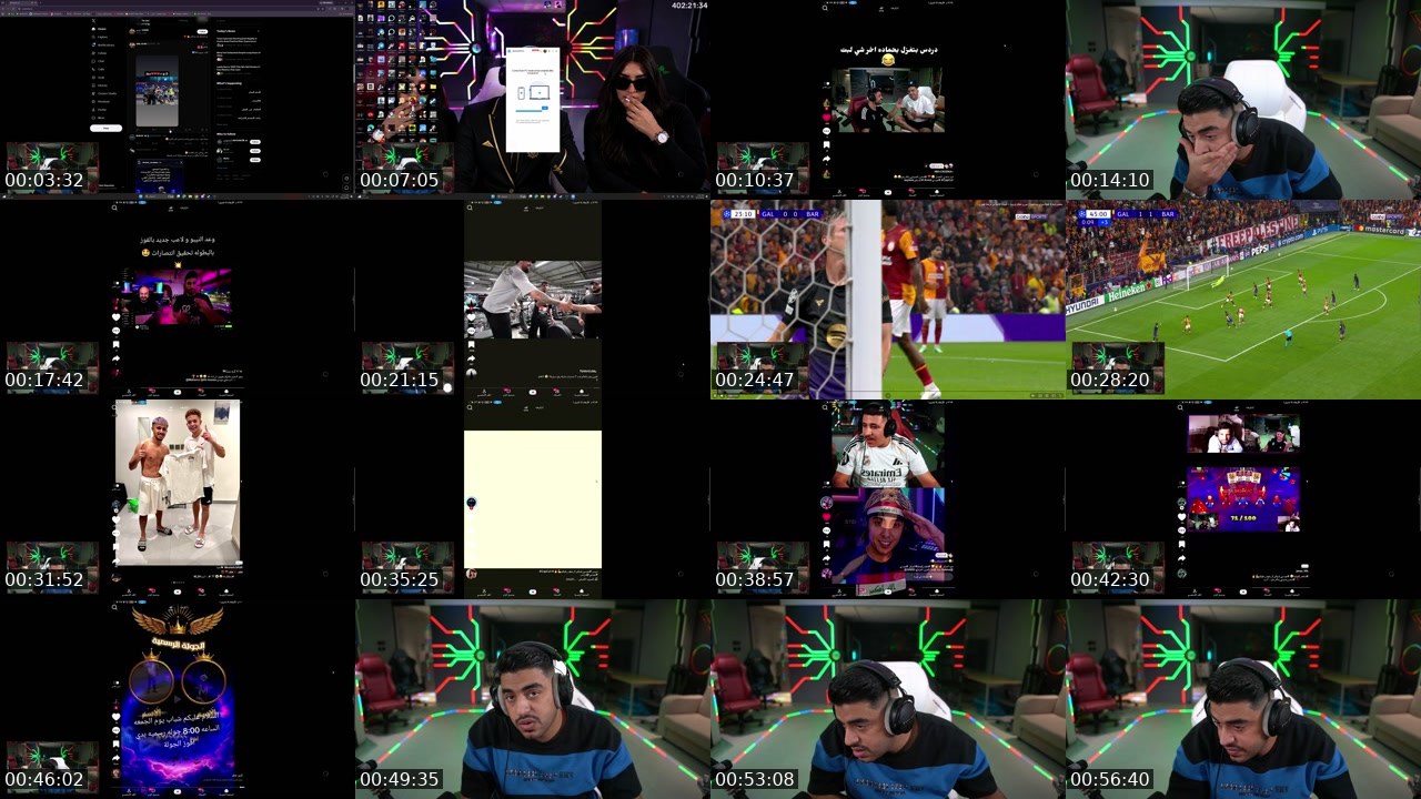 Contact-sheet preview of Absi's Kick recording