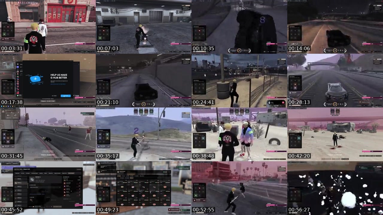 Contact-sheet preview of Senxlhai's Kick recording