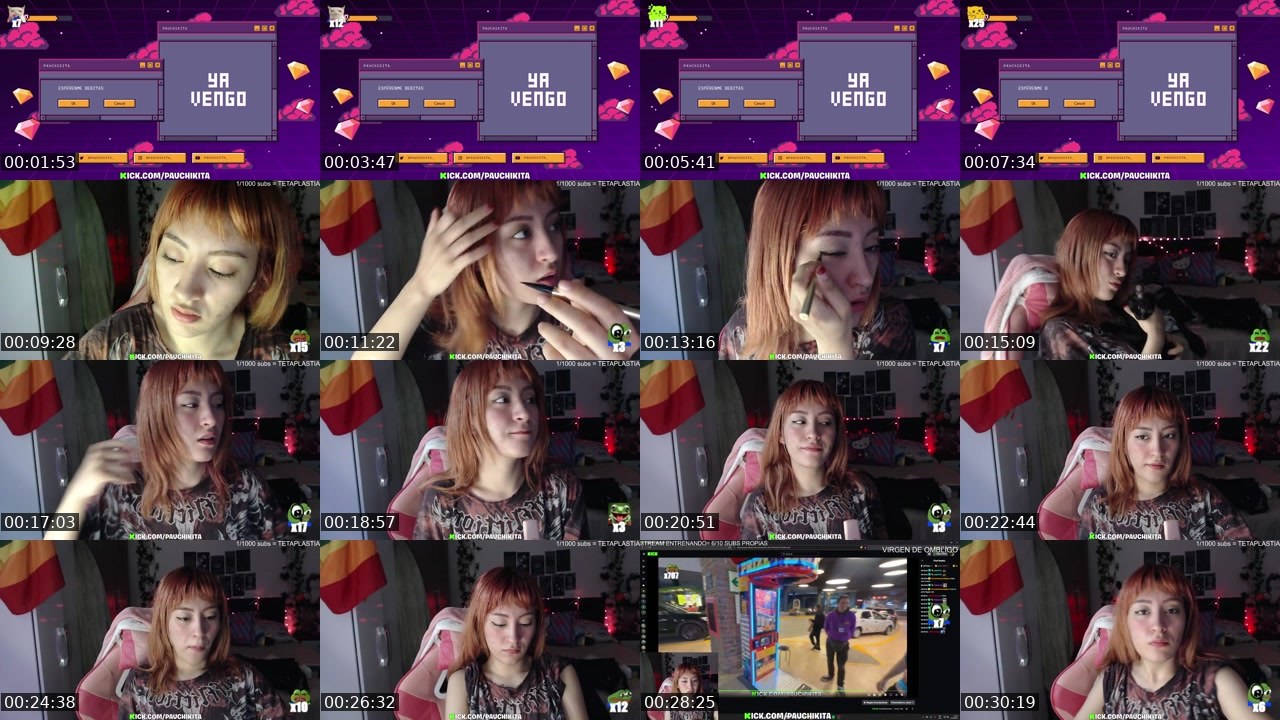 Contact-sheet preview of PauChikita's Kick recording