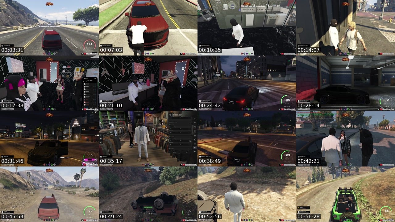 Contact-sheet preview of UncMarsh's Kick recording