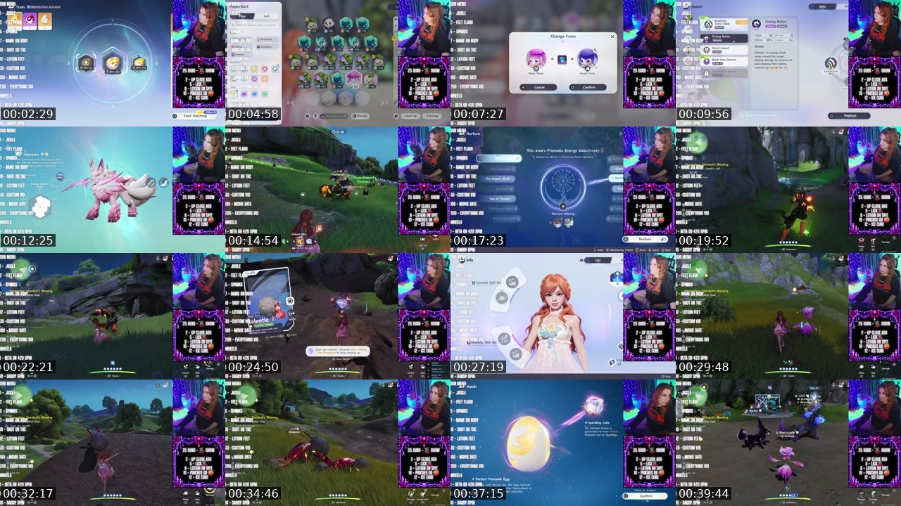 Contact-sheet preview of PeachyJade's Kick recording