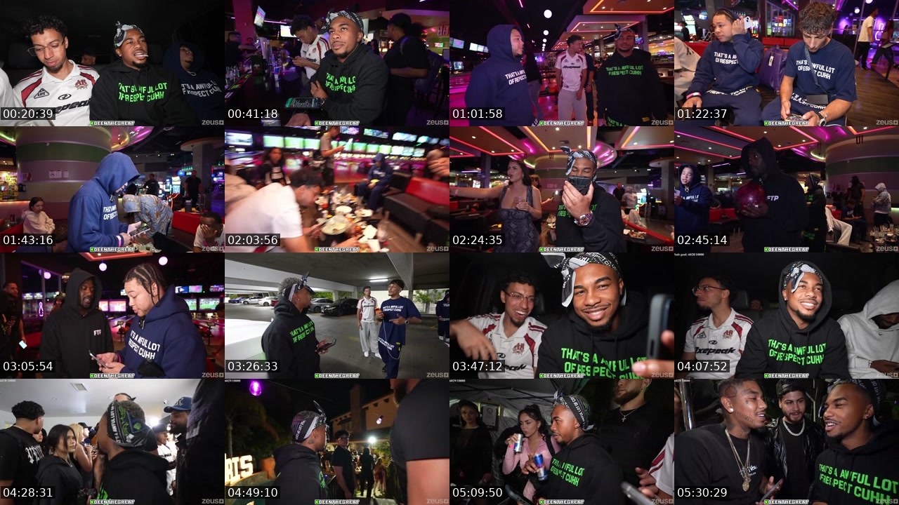 Contact-sheet preview of DeenTheGreat's Kick recording