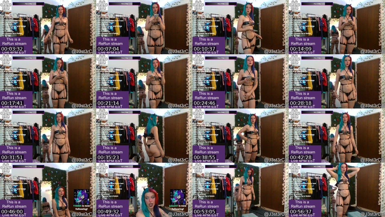 Contact-sheet preview of J3st3rcat's Kick recording