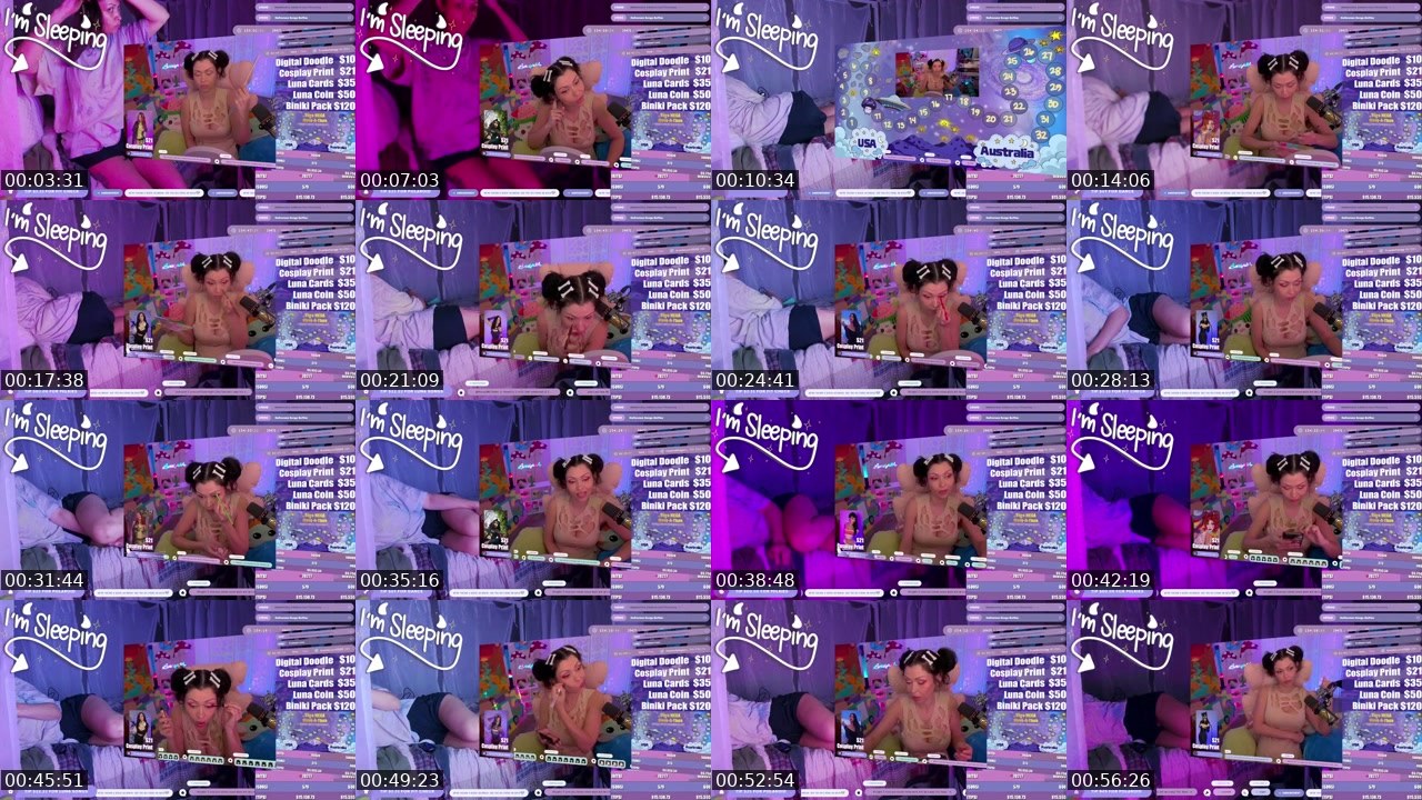 Contact-sheet preview of lunalyrik's Kick recording