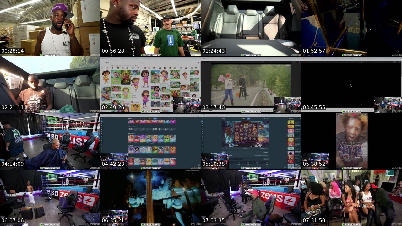 Contact-sheet preview of DeenTheGreat's Kick recording