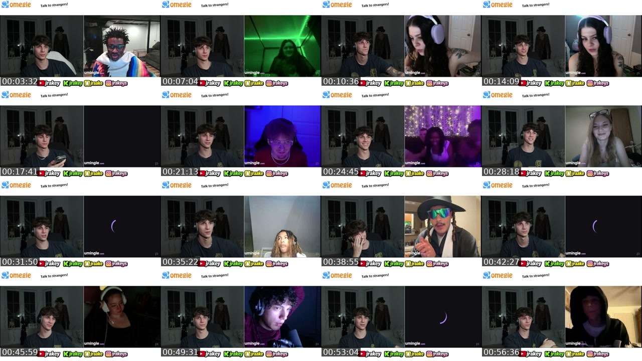 Cover for HALLOWEEN OMEGLE NIGHT / TALKING TO CHAT