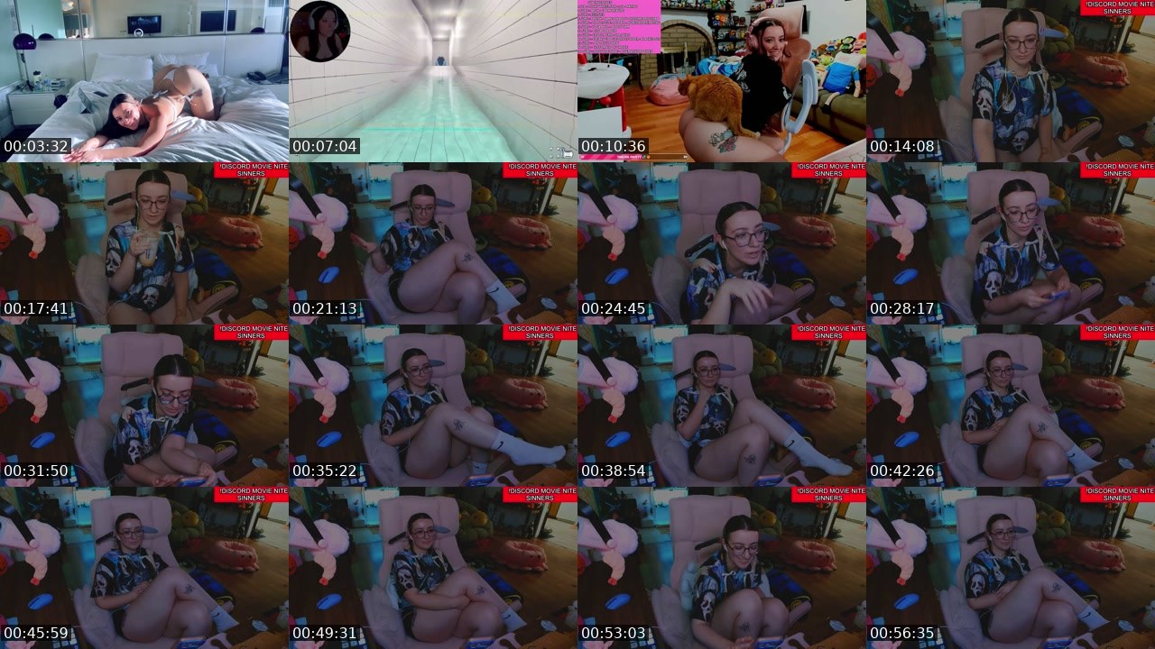 Contact-sheet preview of LitneySpears's Kick recording