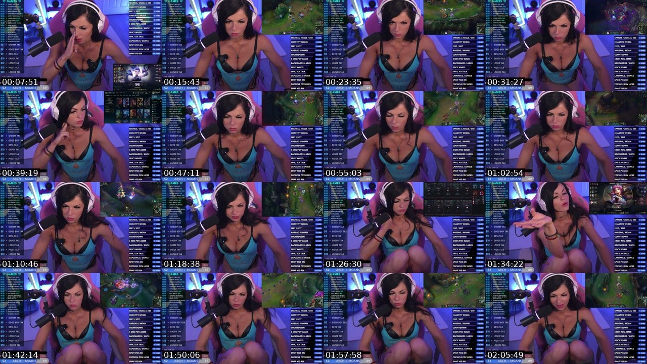 Contact-sheet preview of crystal's Kick recording