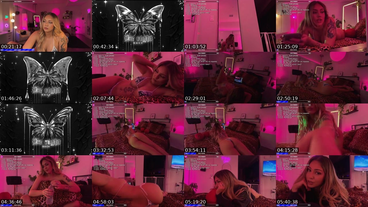 Contact-sheet preview of lilcherrybomb's Kick recording