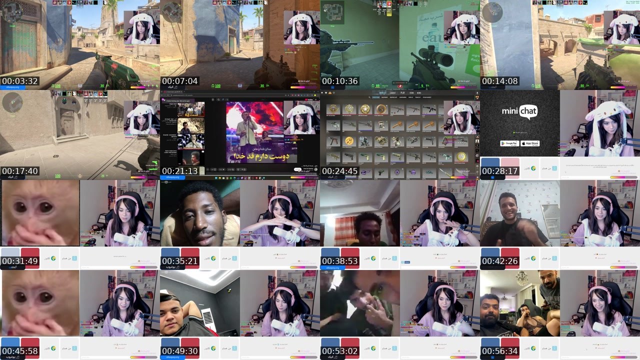 Contact-sheet preview of Mhsao's Kick recording