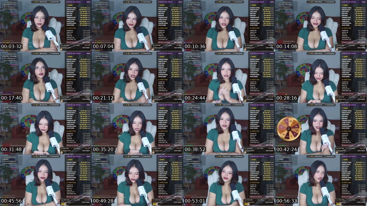 Contact-sheet preview of loonaleonie's Kick recording