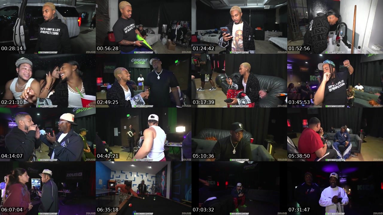 Contact-sheet preview of DeenTheGreat's Kick recording