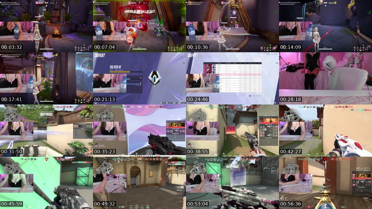 Contact-sheet preview of badibunni's Kick recording