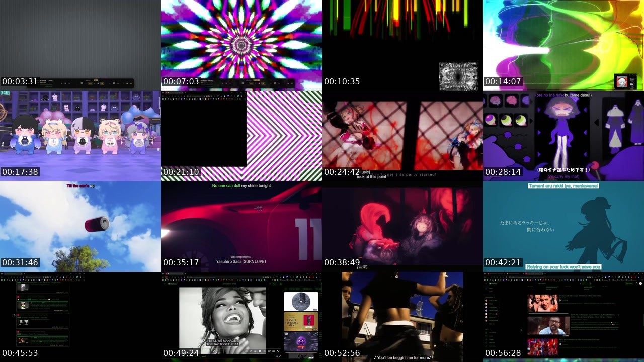 Contact-sheet preview of Aevryn's Kick recording