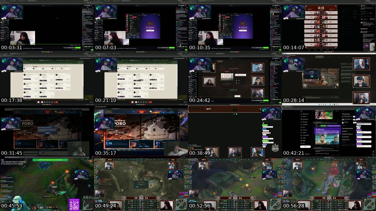 Contact-sheet preview of Minerva's Kick recording