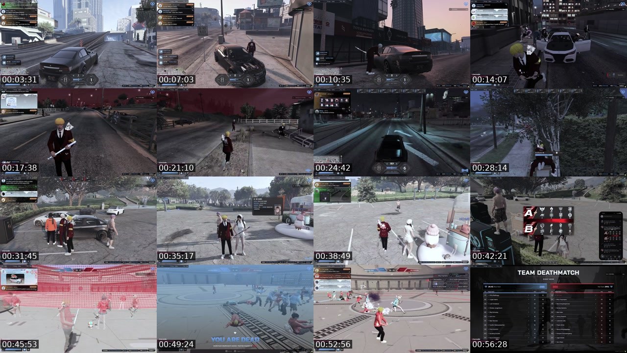 Contact-sheet preview of Senxlhai's Kick recording