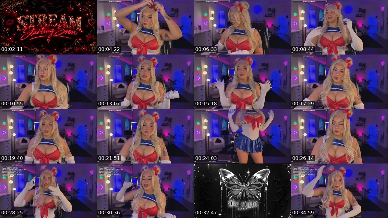 Contact-sheet preview of lilcherrybomb's Kick recording