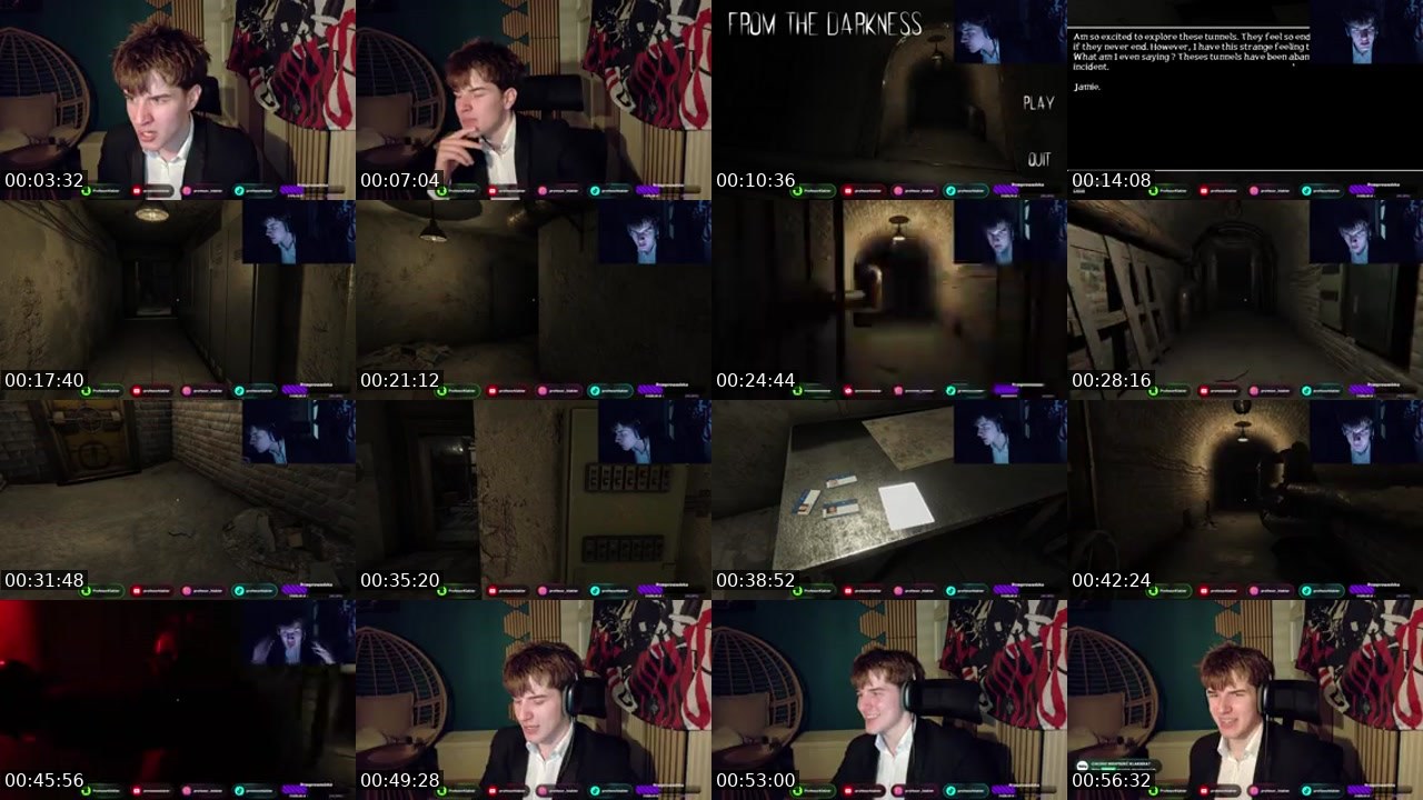 Contact-sheet preview of ProfesorKlakier's Kick recording