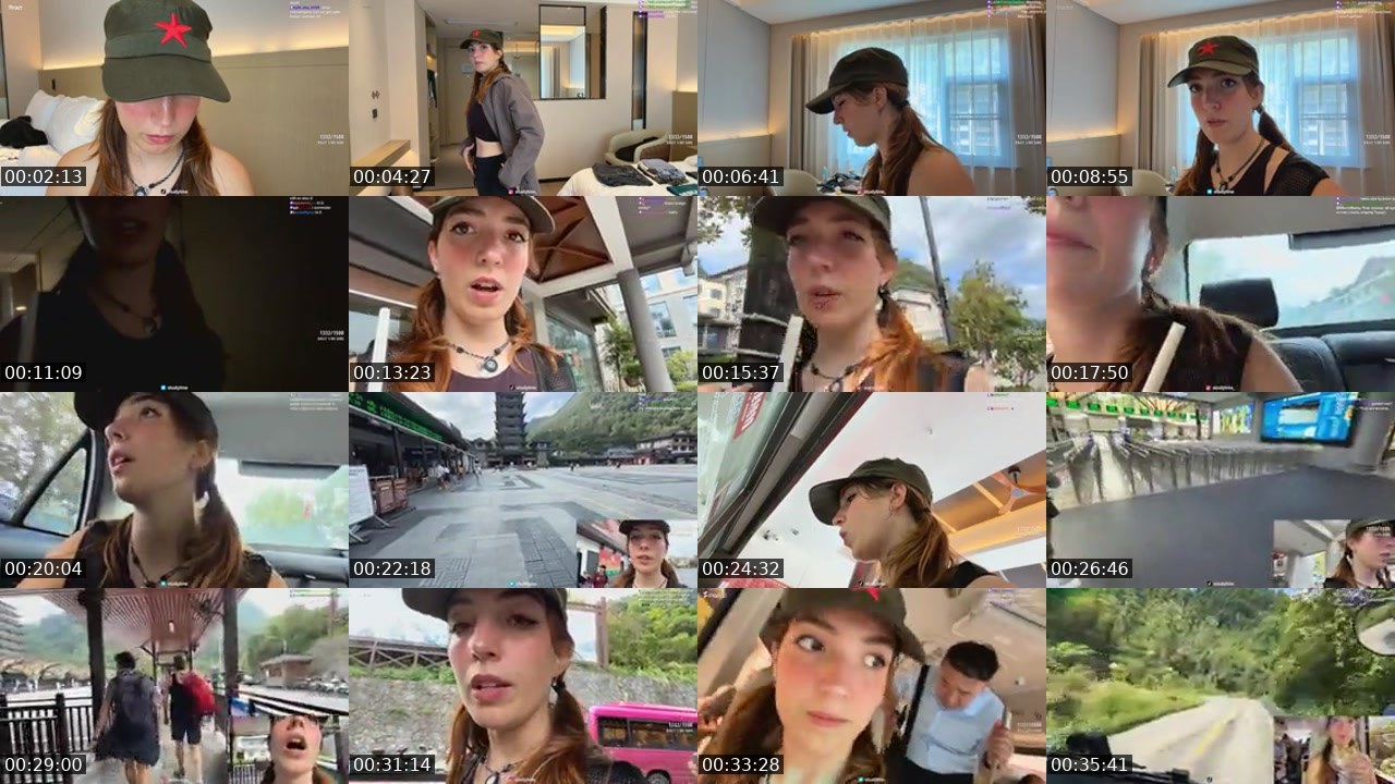 Contact-sheet preview of StudyTme's Kick recording