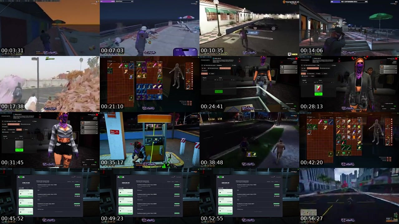 Contact-sheet preview of SrtaVodka's Kick recording