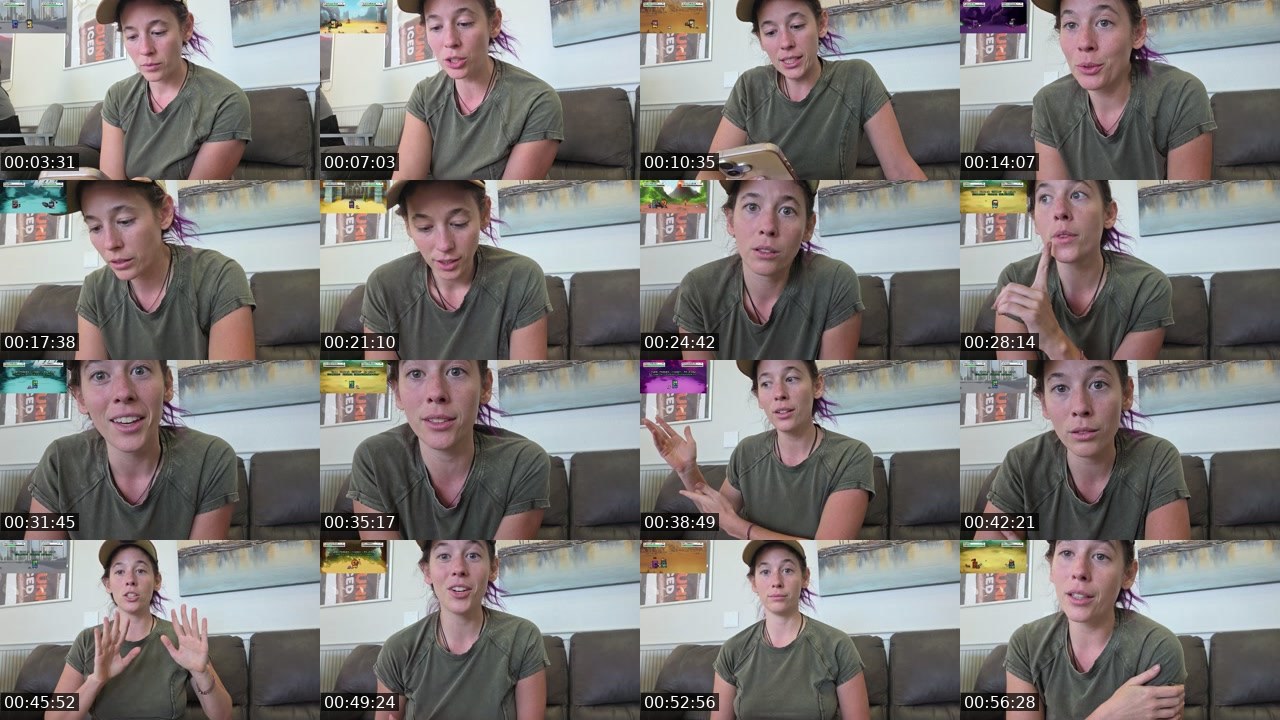 Contact-sheet preview of FlexieFae's Kick recording