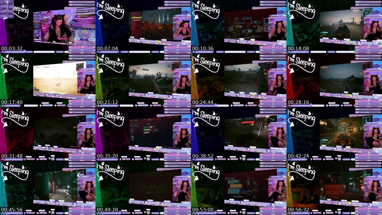 Contact-sheet preview of lunalyrik's Kick recording