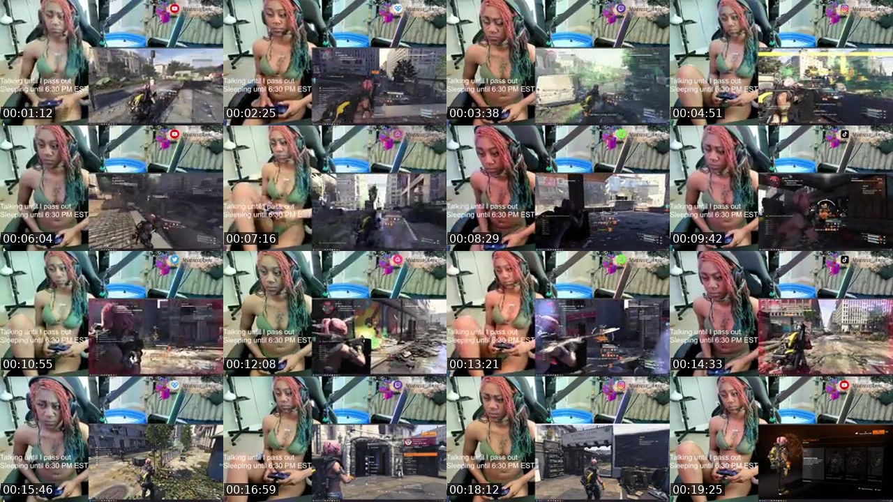 Contact-sheet preview of Mistress_Anju's Kick recording