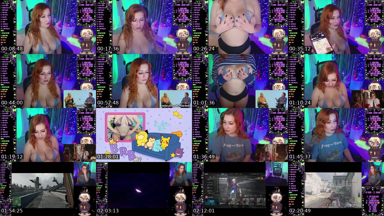 Contact-sheet preview of PeachyJade's Kick recording