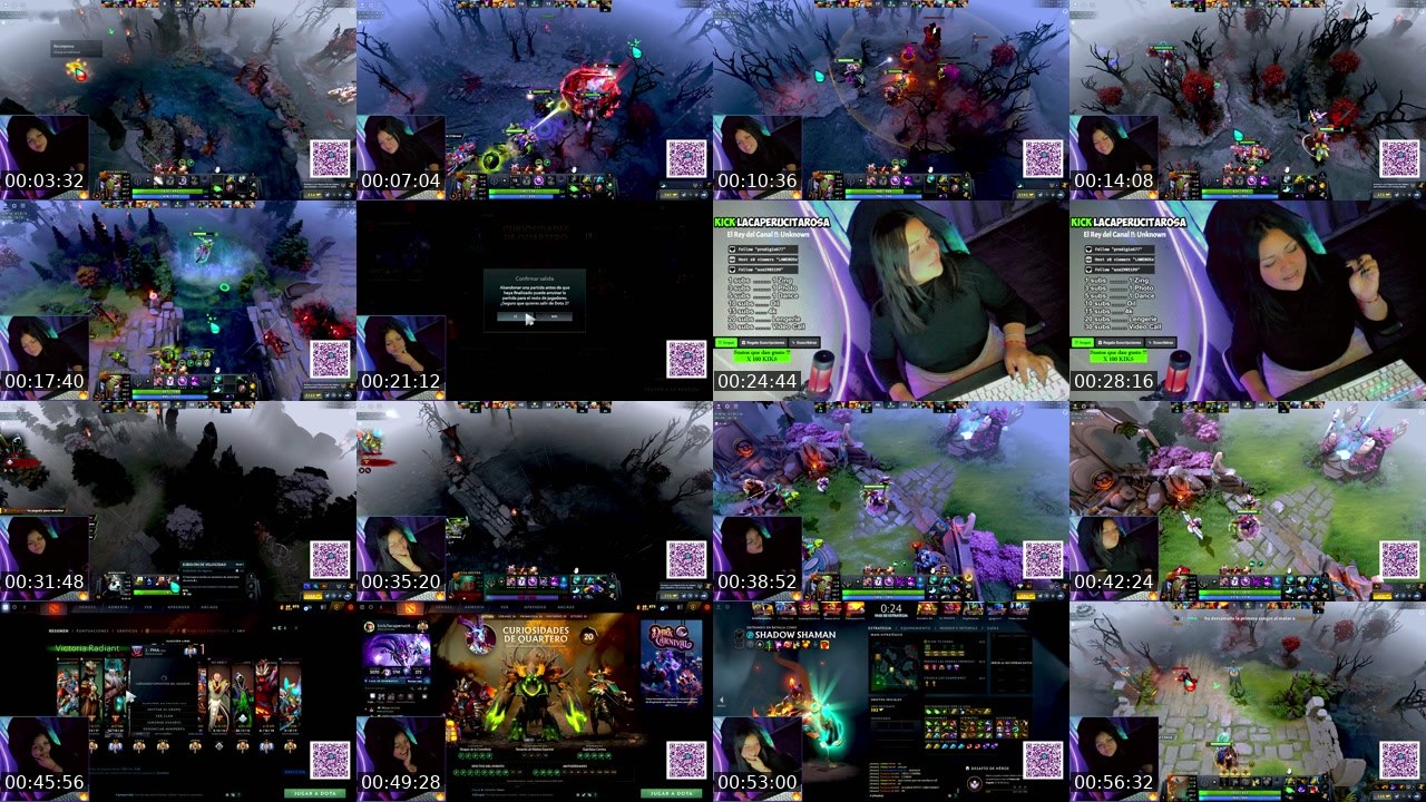 Contact-sheet preview of LaCaperucitaRosa's Kick recording