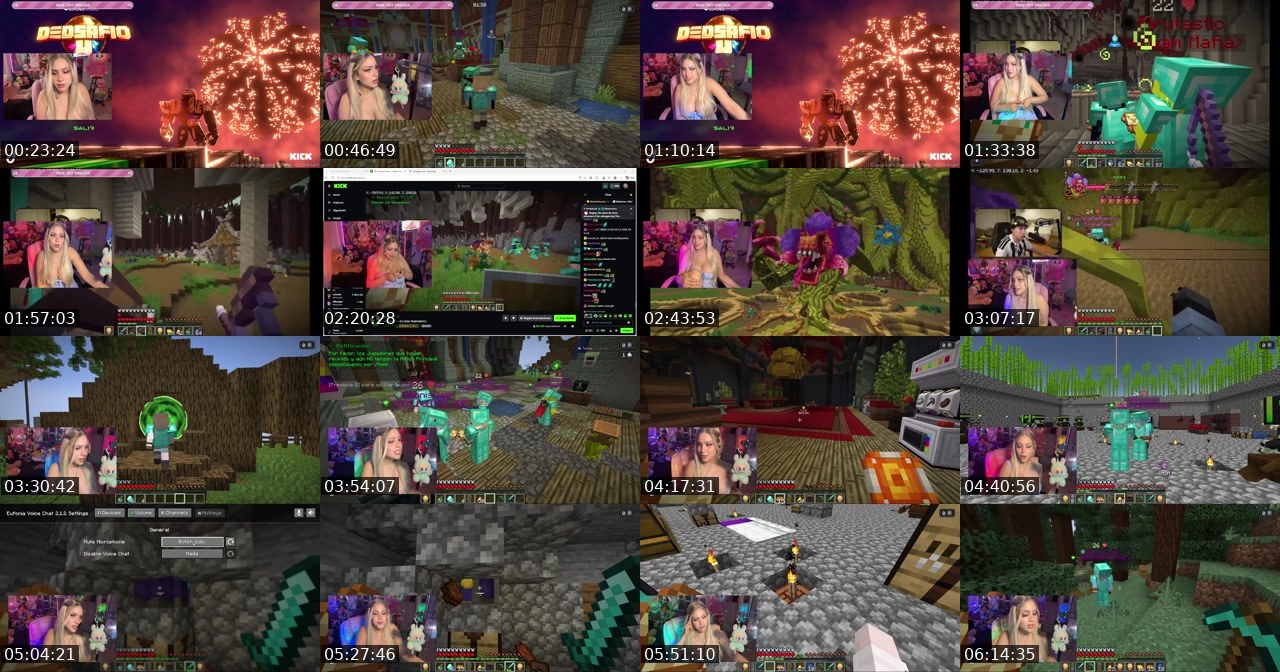 Contact-sheet preview of ItsPennyGG's Kick recording