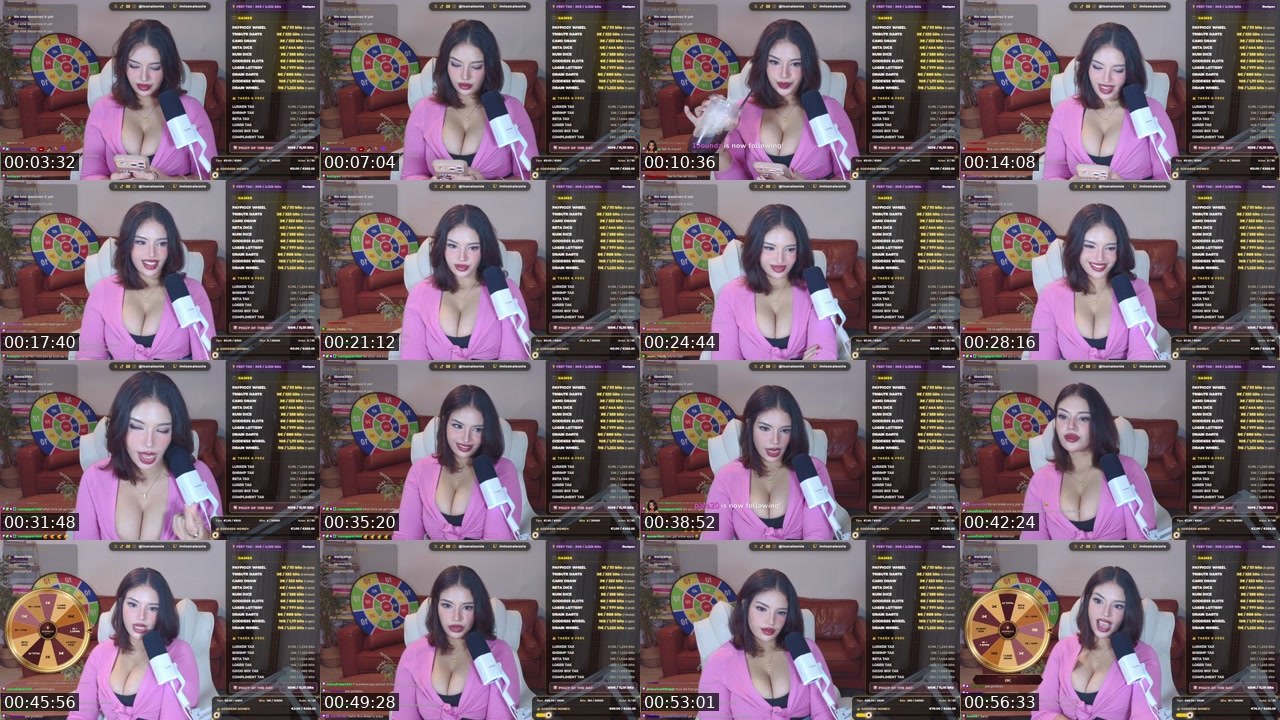 Contact-sheet preview of loonaleonie's Kick recording