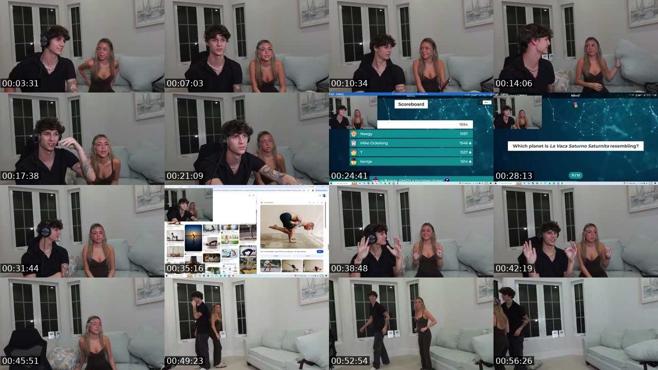 Contact-sheet preview of jrakey's Kick recording