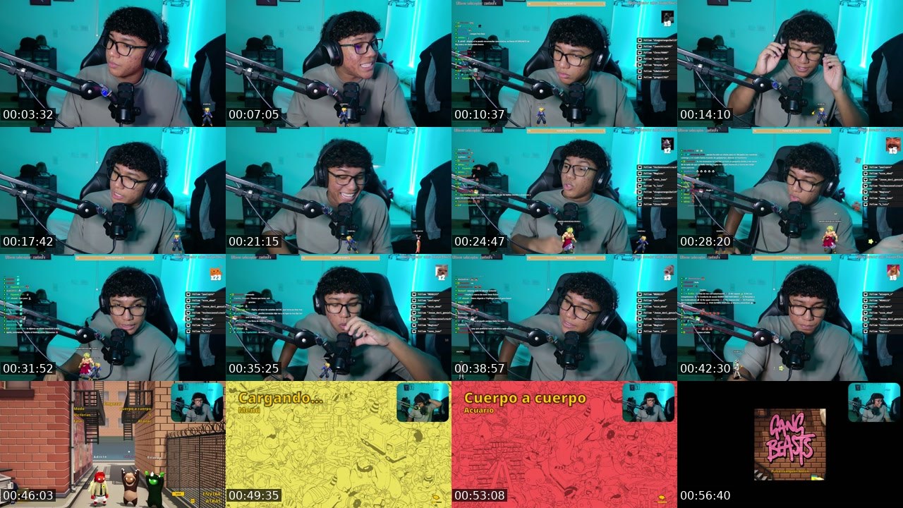 Contact-sheet preview of xKiphu's Kick recording